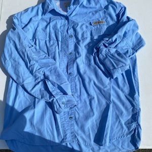 Blue women’s Columbia Button-Up
